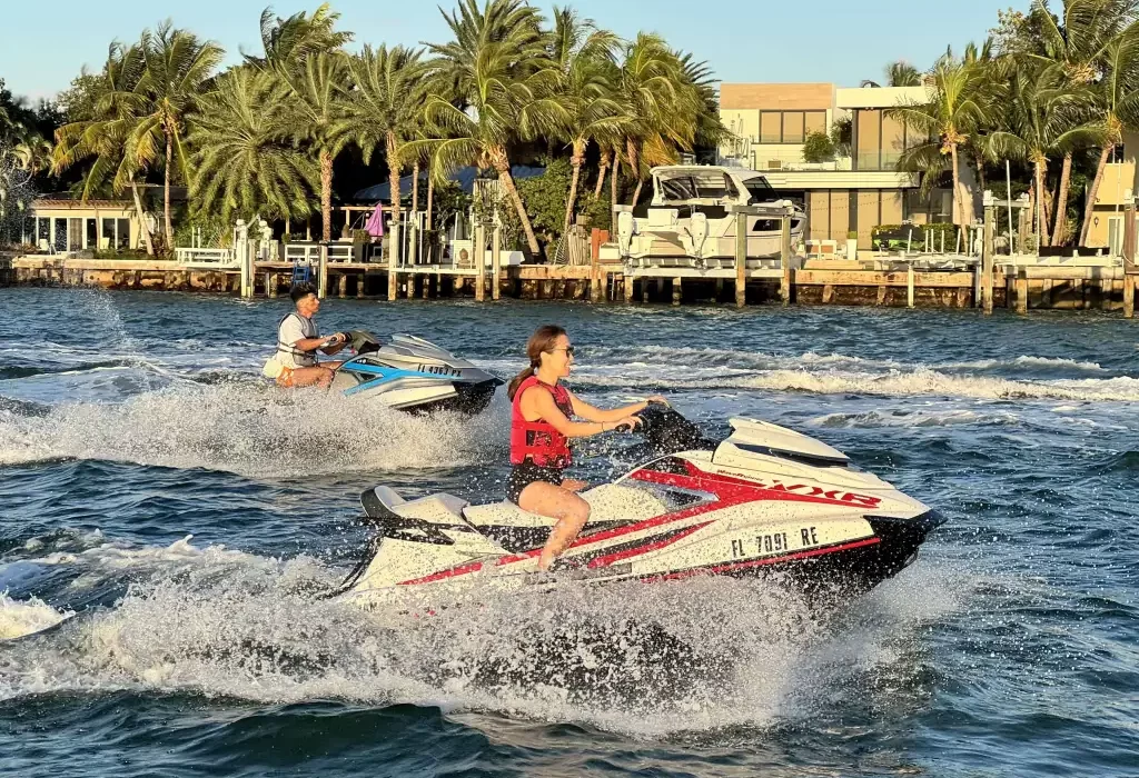 Jet Skiing with kids