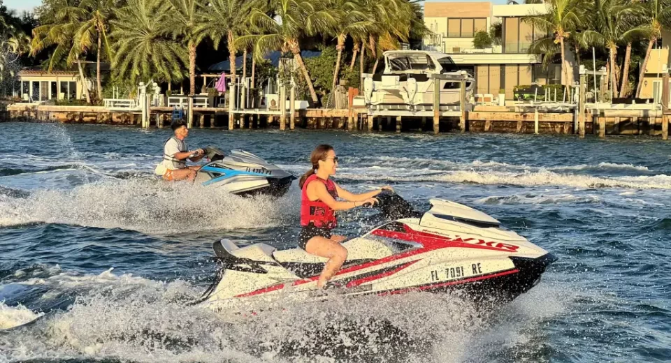 Jet Skiing with kids
