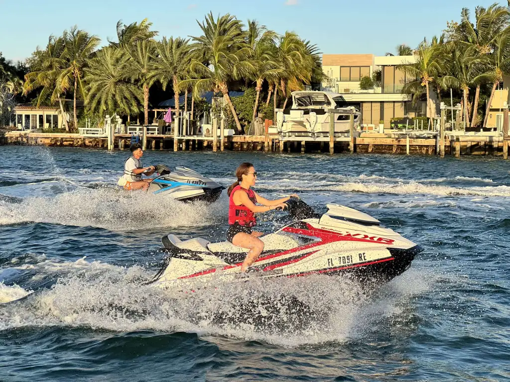 Jet Skiing with kids