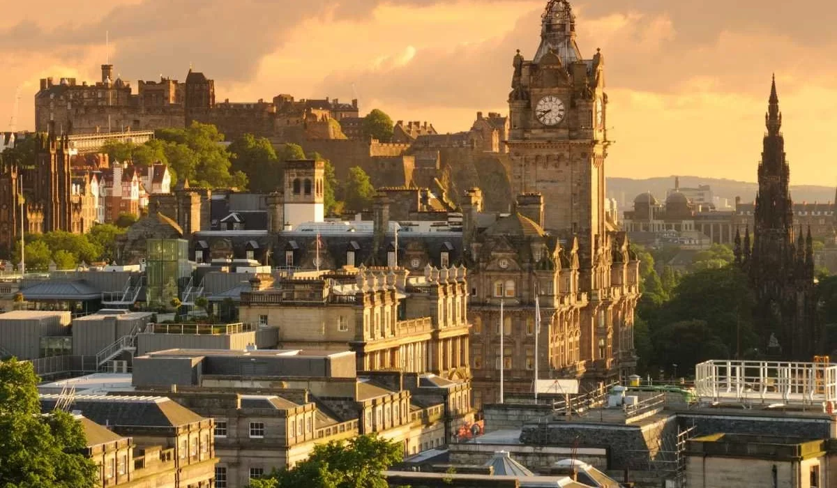 Edinburgh in Scotland