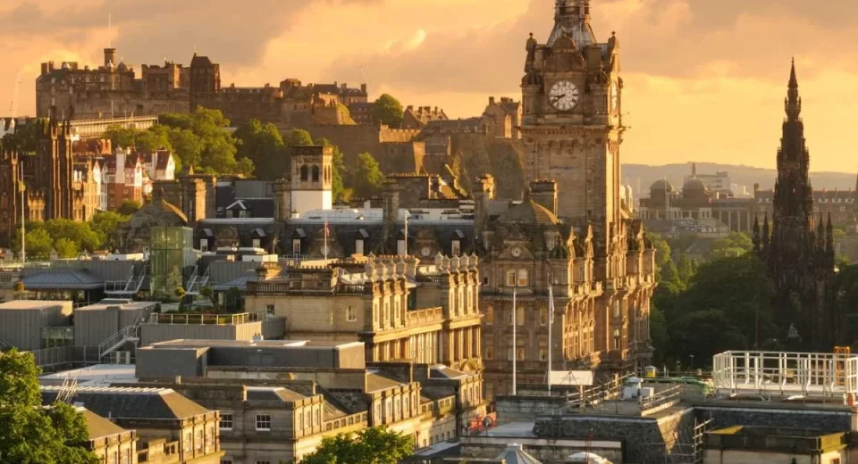 Edinburgh in Scotland