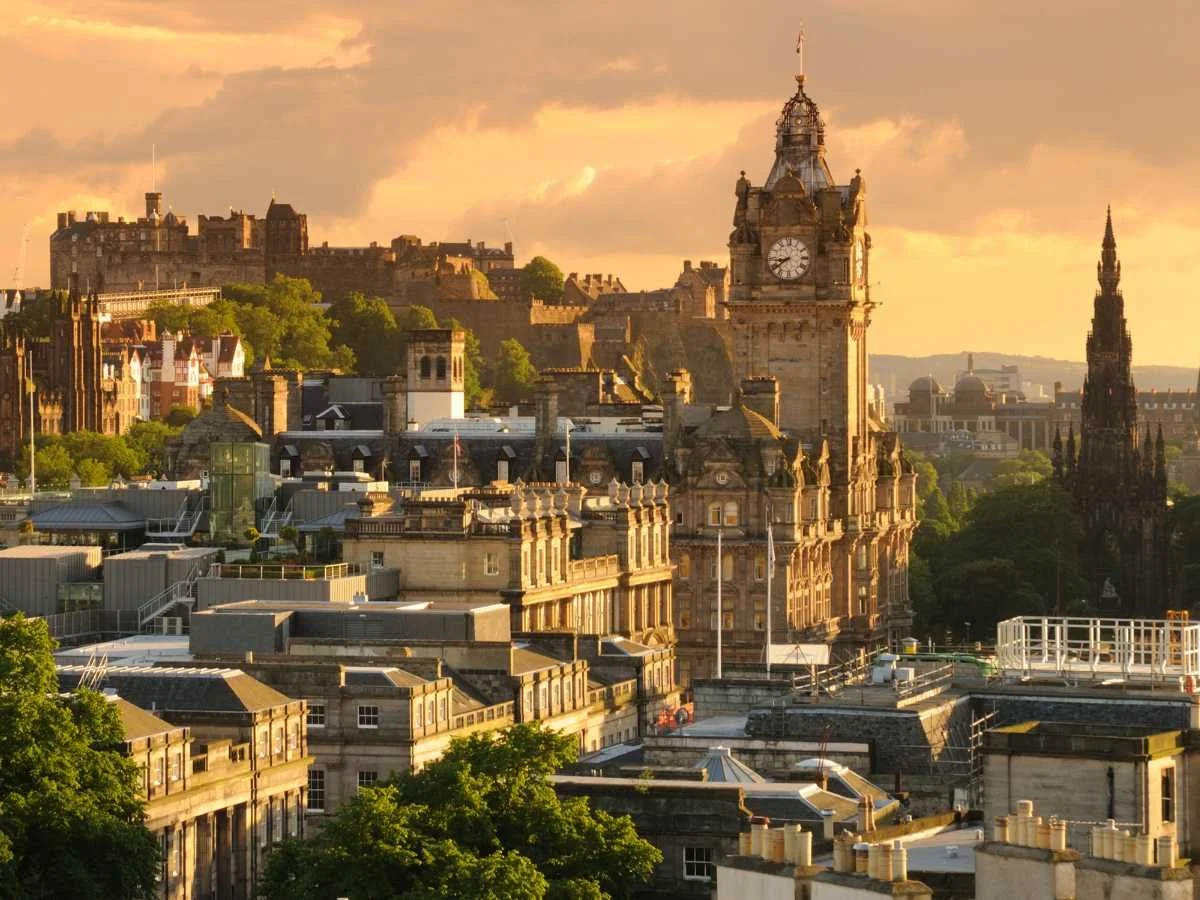Edinburgh in Scotland