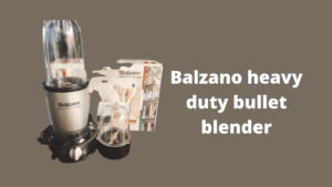 Balzano heavy duty bullet blender